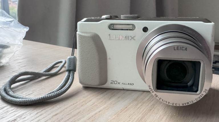 Panasonic Lumix digital camera with Leica lens, 20x Full HD camera
