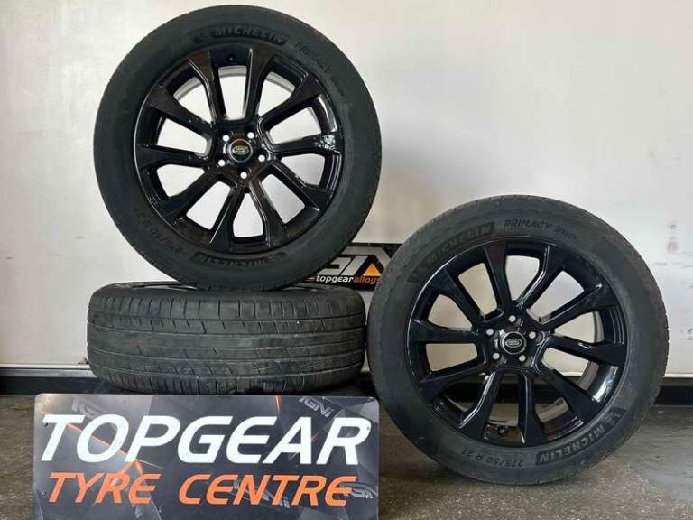 21" GENUINE RANGE ROVER SPORT ALLOY WHEELS & TYRES 5x120