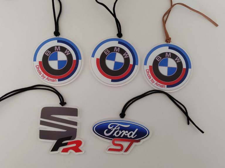 In car mirror acrylic hangers decoration 