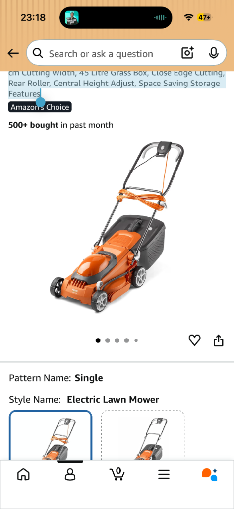 Flymo Lawnmower