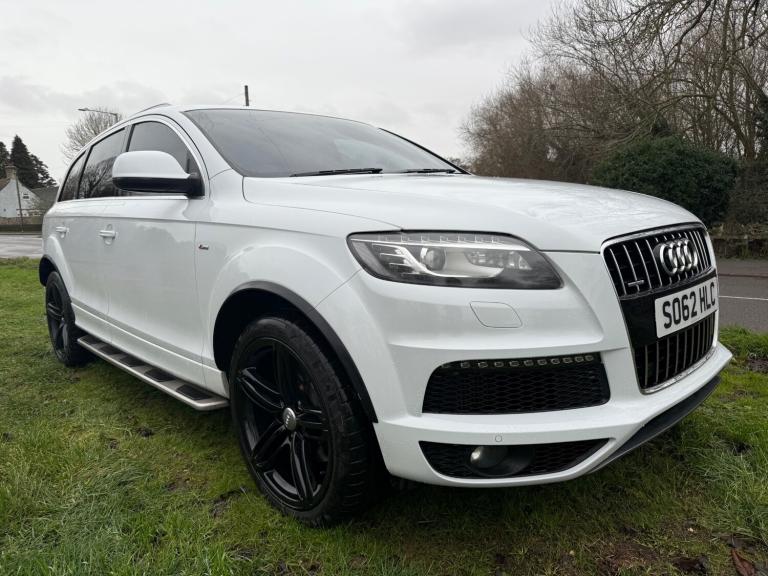 2012 62 AUDI Q7 3.0 TDI 245 QUATTRO S LINE PLUS AUTO MOT 01/2027 MINT PX SWAPS