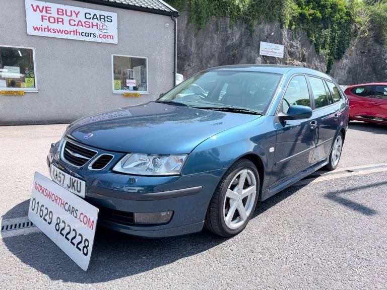 2007 57 SAAB 9-3 2.0T AERO SPORTWAGON 5DR PETROL MANUAL*FSH 10 STAMPS*1 LADY OWN