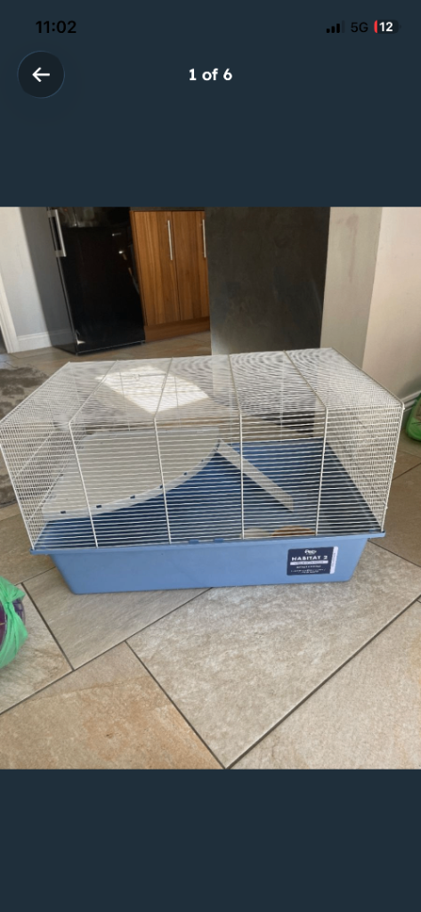 Hamster cage and extras