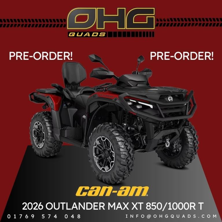 2026 Can-Am Outlander MAX XT 850/1000R T 
