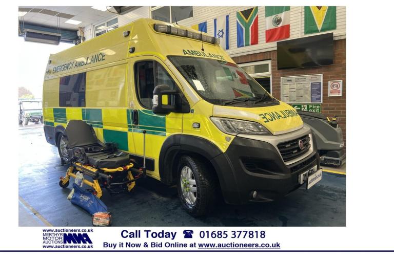 2018 Fiat Ducato 42 MAXI 2.3 MULTIJET II 176PS AMBULANCE C/W STRETCHER (EURO 6) ------------ PANE...