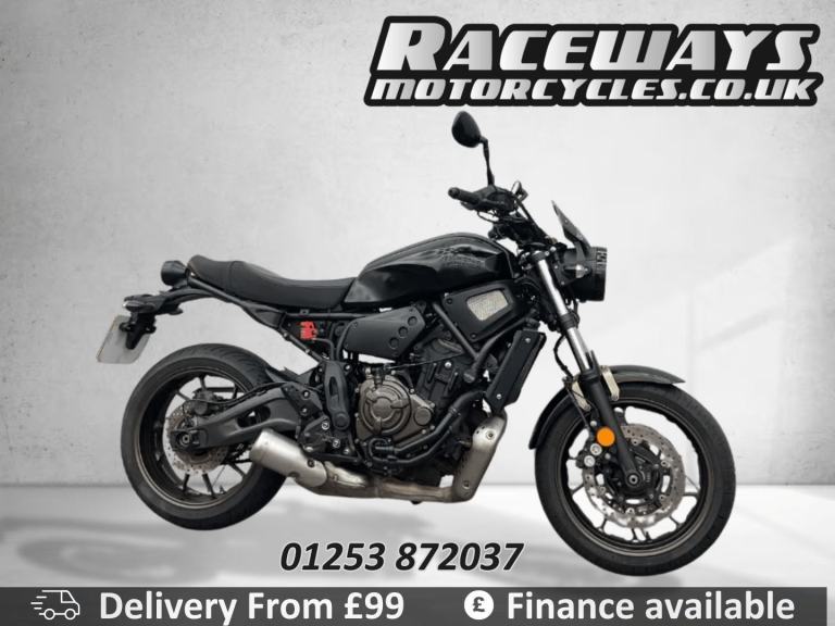 YAMAHA XSR700 2022 22 REG 16,428 MILES BLACK USED MOTORCYCLE 689CC