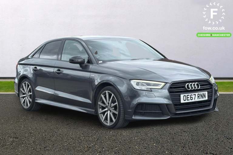 2017 Audi A3 1.4 TFSI Black Edition 4dr Saloon PETROL Manual