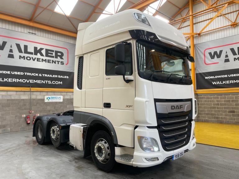 DAF XF106 530 SUPERSPACE *EURO 6* 6X2 TRACTOR UNIT - 2018 - YX18 OSU