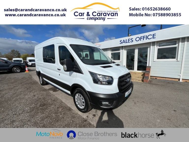2024 24 FORD TRANSIT 2.0 350 ECOBLUE TREND CREW VAN DOUBLE CAB 5DR DIESEL MANUAL