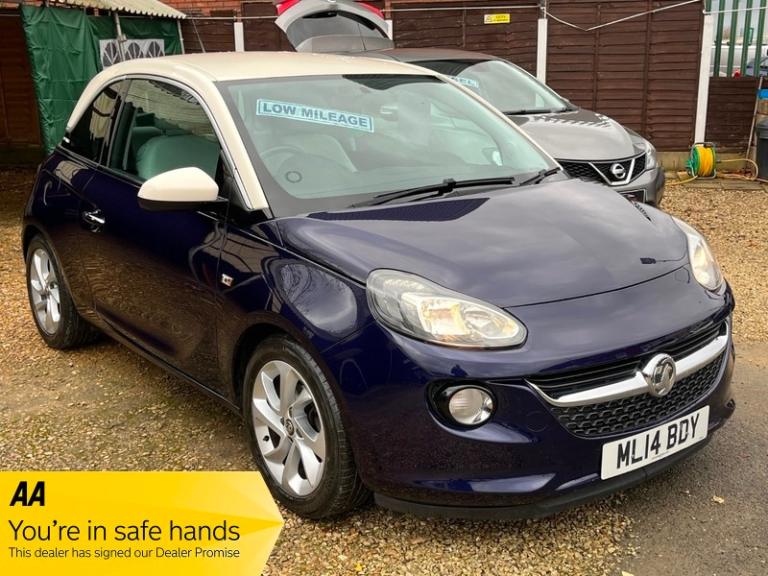 2014 Vauxhall ADAM 1.2i Jam 3dr HATCHBACK PETROL Manual