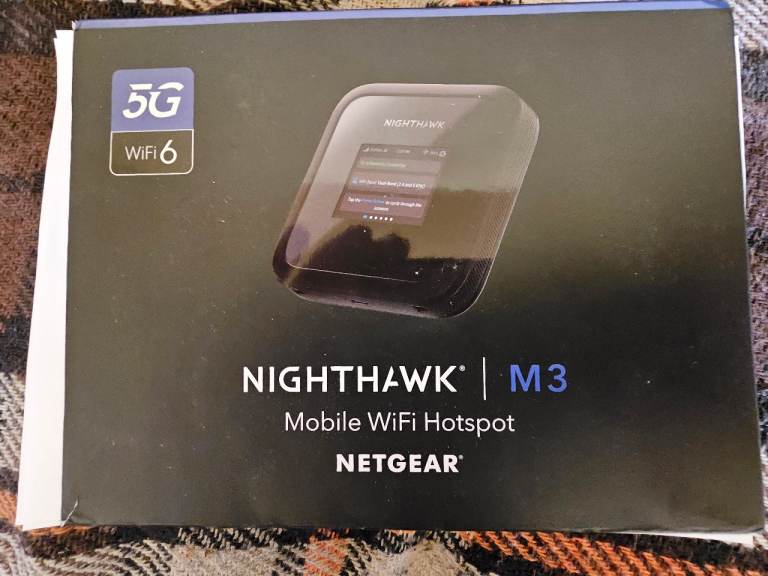 Netgear Nighthawk M3 Mobile WiFi 5g portable/home – Boxed