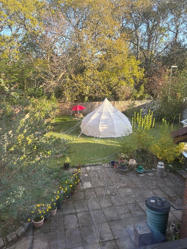 3 STARGAZER TENTS : 1 LARGER TENT 