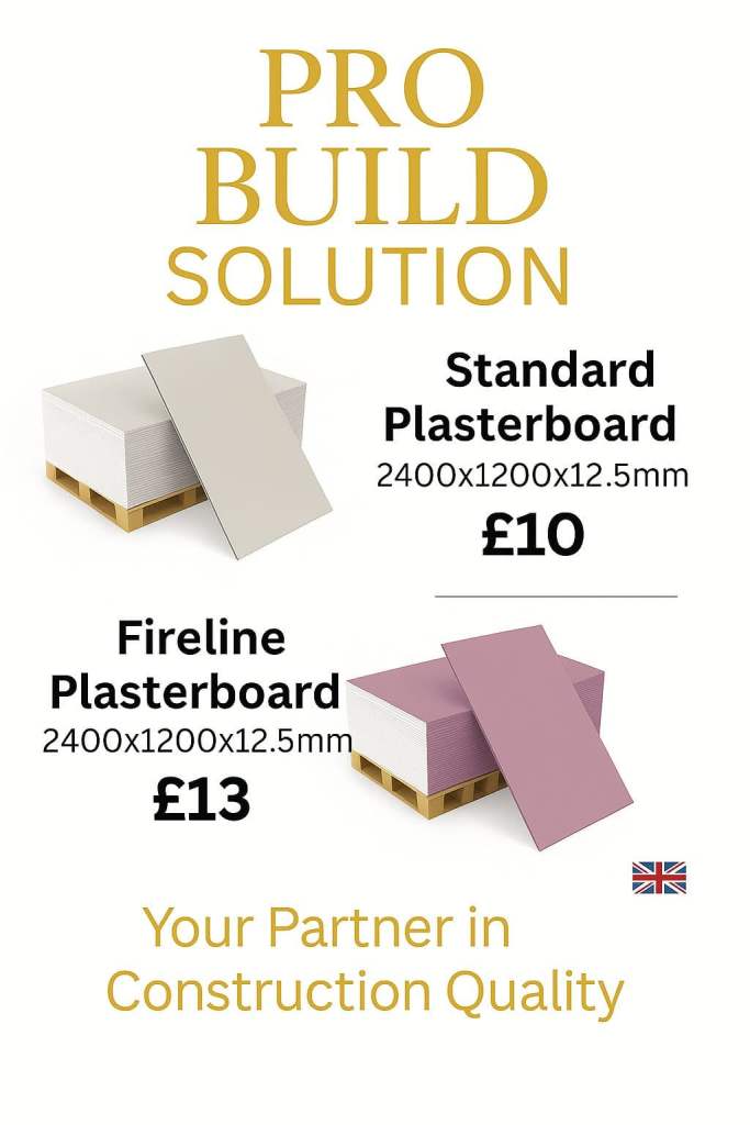 SPECIAL OFFER !!! Plasterboards from £9