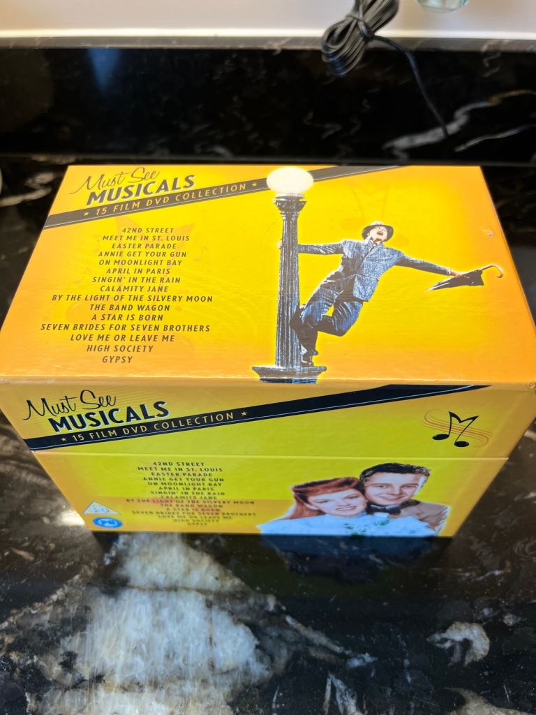 Set of 15 DVDs in 8 boxes - Must See Musicals (15 Film DVD Collection)