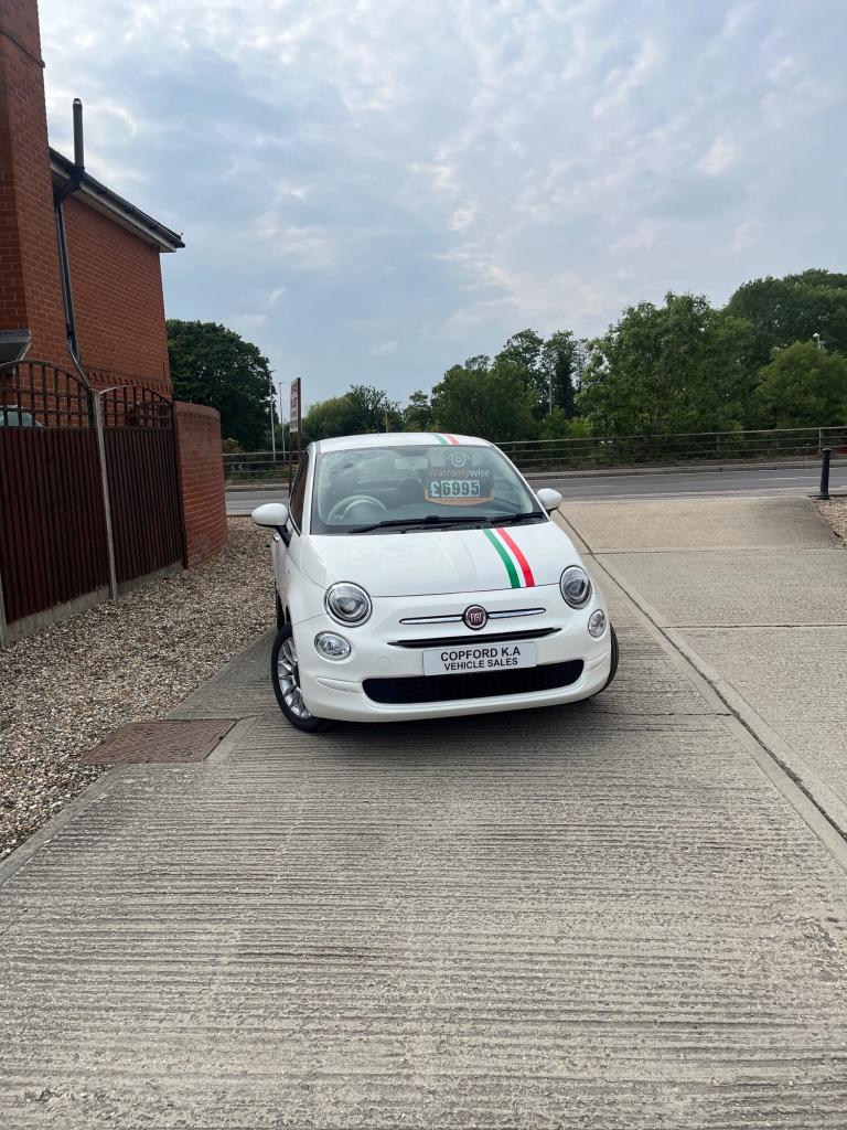 2017 Fiat 500 1.2 Pop Star 3dr HATCHBACK Petrol Manual