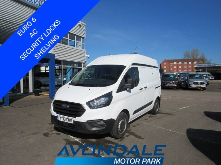 2019 Ford Transit Custom 300 EcoBlue L1 H2 HIGH ROOF EURO 6 VAN WITH SHELVING AC AND SECURE LOCKS...
