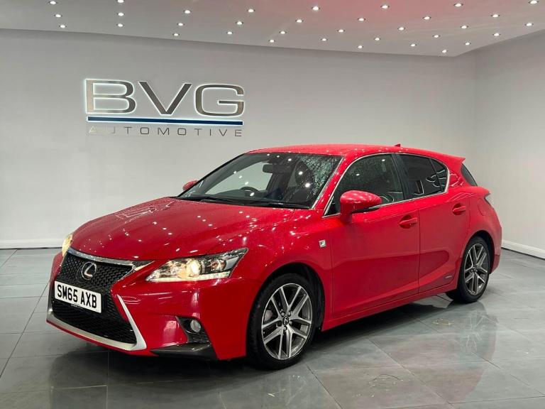 2015 Lexus CT 1.8 200h F Sport CVT Euro 6 (s/s) 5dr HATCHBACK Petrol/Electric Hybrid Automatic