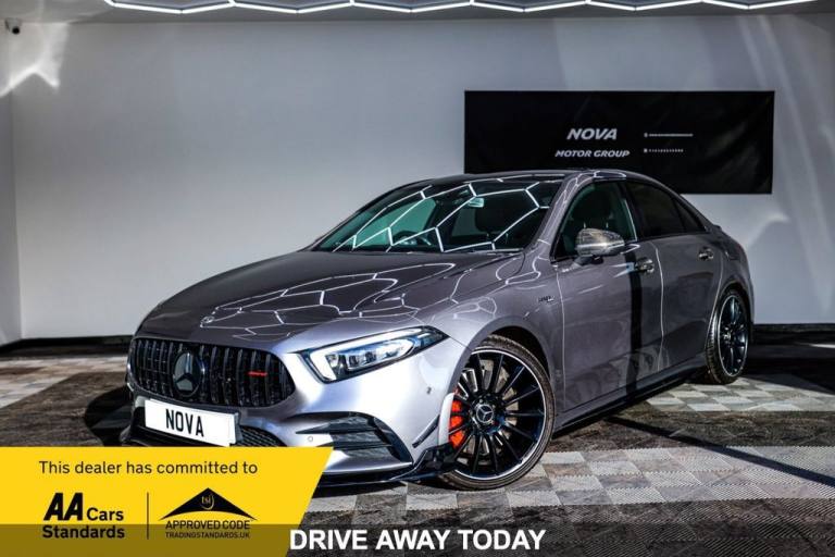 2020 Mercedes-Benz A-Class 2.0 A35 AMG (Premium Plus) Saloon 4dr Petrol SpdS DCT 4MATIC Euro 6 (s...
