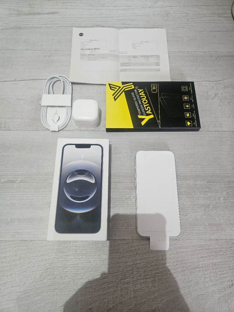 Brand New Iphone 16 E 12 Month Warranty Unlocked 128GB White I Phone