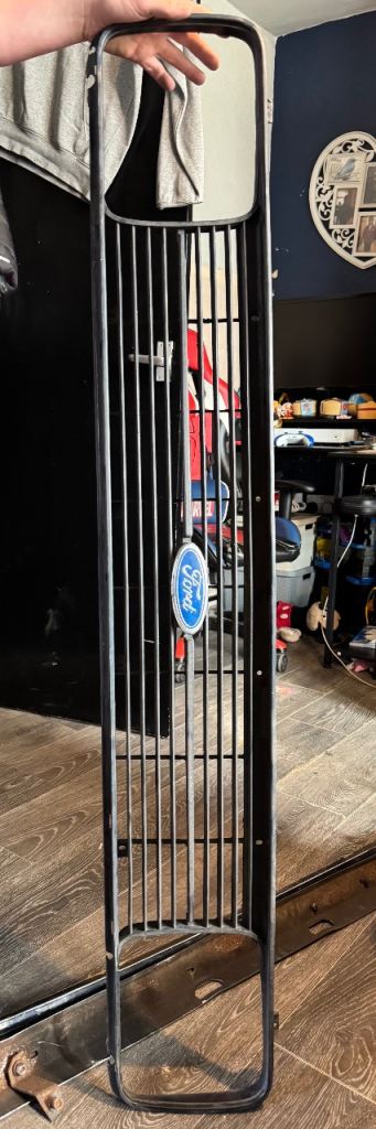 Ford escort mark 2 front and rear bumpers and grill