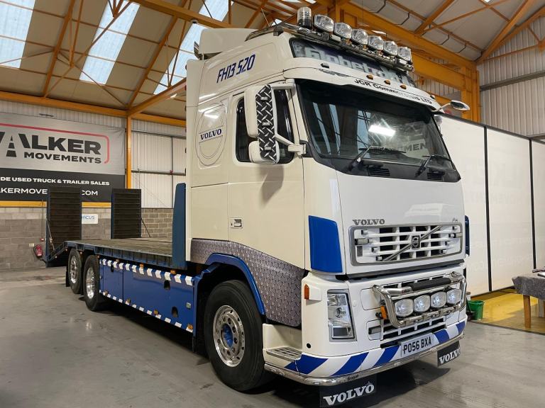 VOLVO FH 520 6X2 DRAWBAR SPEC FLATBED/BEAVERTAIL - 2006 - PO56 BXA