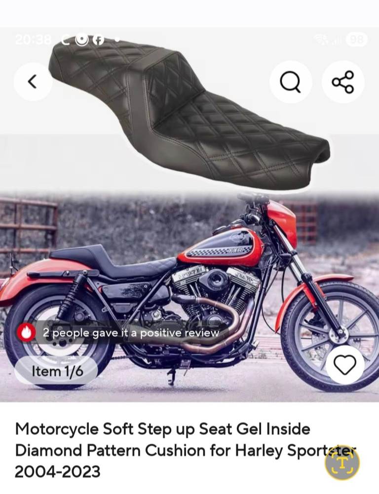Harley Davidson Custom seat 