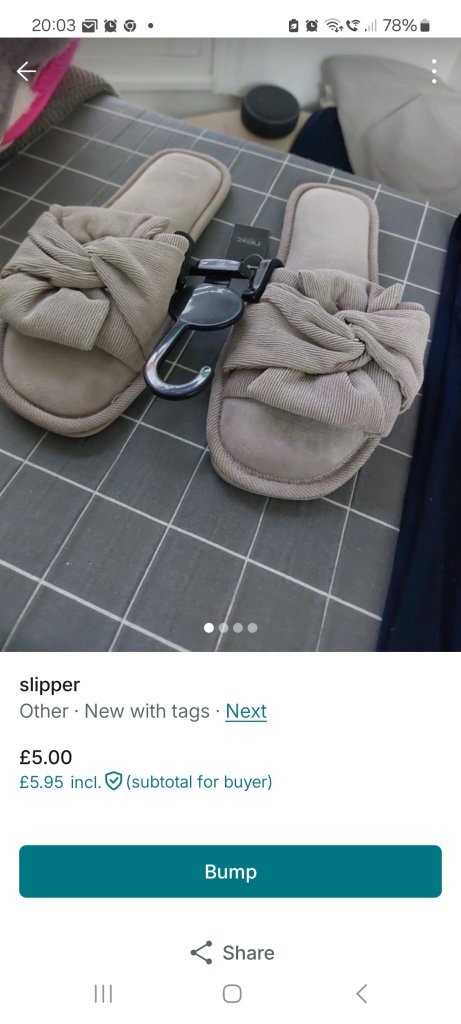 image for slippers