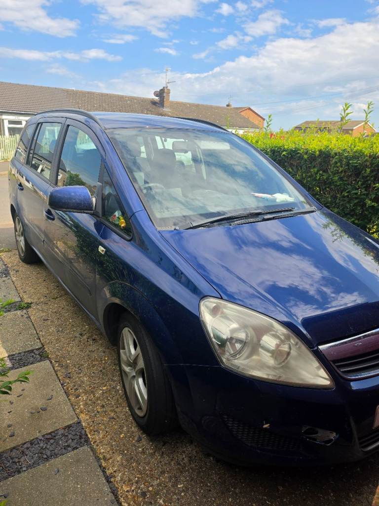 Vauxhall, ZAFIRA, MPV, 2010, Manual, 1598 (cc), 5 doors