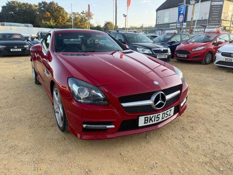 2015 Mercedes-Benz SLK SLK 250 CDI BlueEFFICIENCY AMG Sport 2dr Tip Auto CONVERTIBLE Diesel Autom...