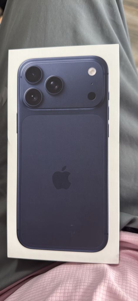 iPhone 17 pro max 512gb