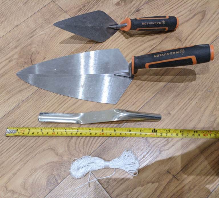 Magnusson bricklaying tools -- New