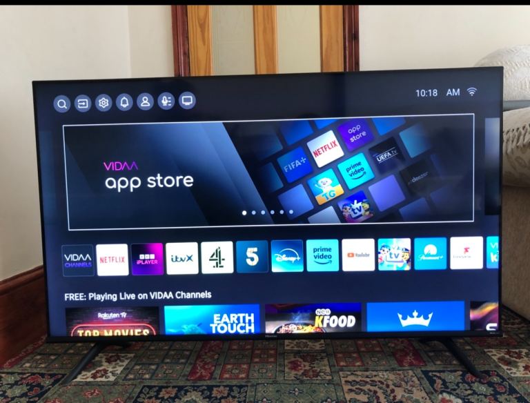 HISENSE 43A6KTUK 43 Inch Smart 4K Ultra HD HDR LED TV with Amazon Alexa