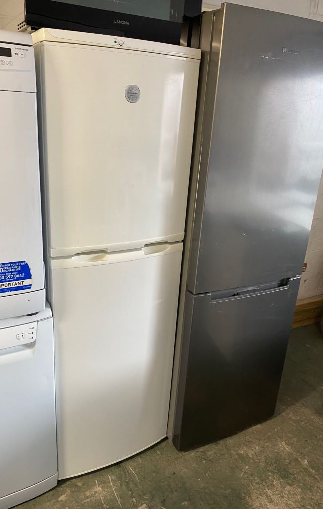 ✅🚚WHITE ELECTROLUX 6FT FRIDGE FREEZER £150 WE DO DELIVER 