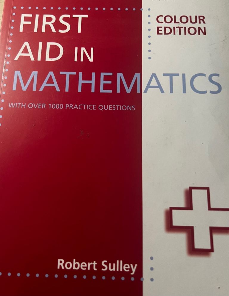 First Aid in mathematics book