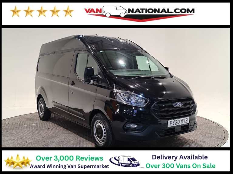 2020 Ford Transit Custom 2.0 320 ECOBLUE LEADER L2 H2 105 BHP LWB WET BELT REPLACED Panel Van Die...