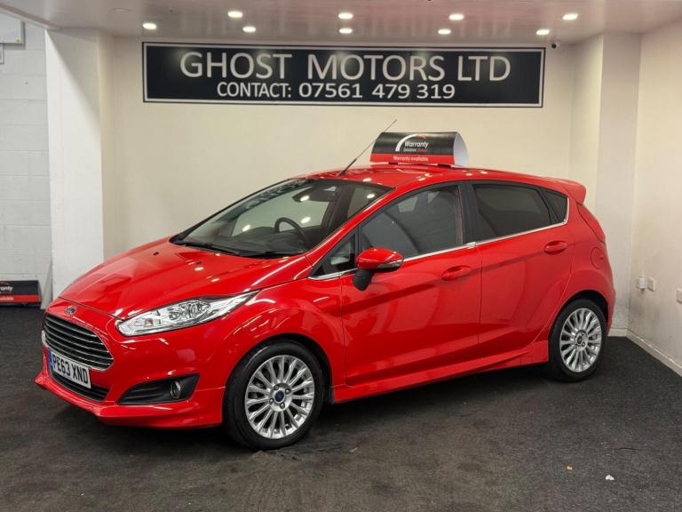 2013 Ford Fiesta 1.0 EcoBoost 125 Titanium 5dr HATCHBACK PETROL Manual