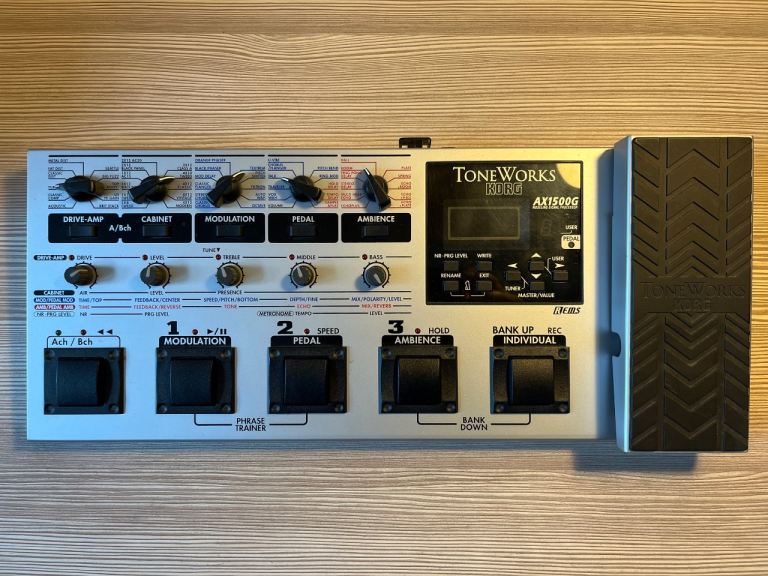Korg ToneWorks AX1500G Guitar Multi-Effects Pedal – Excellent condition