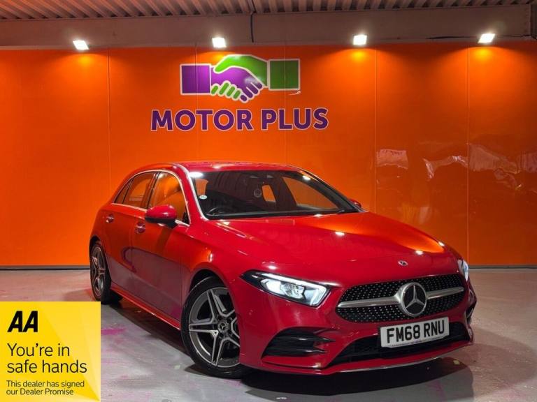2019 68 MERCEDES-BENZ A-CLASS 1.3 A200 AMG LINE (PREMIUM) HATCHBACK 5DR PETROL 7