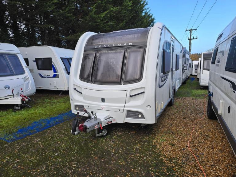 2013 Coachman Pastiche 560 4 Berth Fixed Bed E/Washroom Caravan, M/Mover, Solar