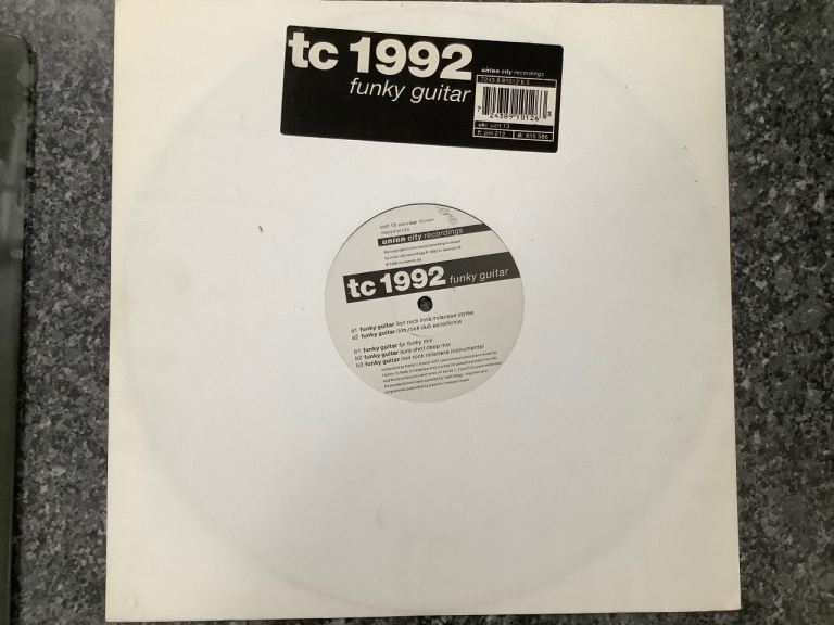 TC 1992 uk House funky guitar union city vinyl 