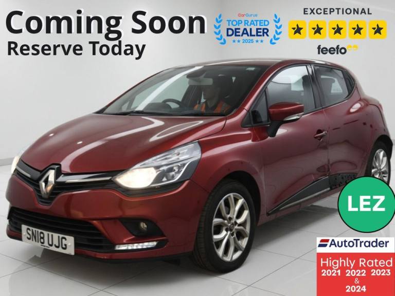 2018 Renault Clio 1.2 16V Dynamique Nav Hatchback 5dr Petrol Manual Euro 6 (75 ps) Hatchback Petr...