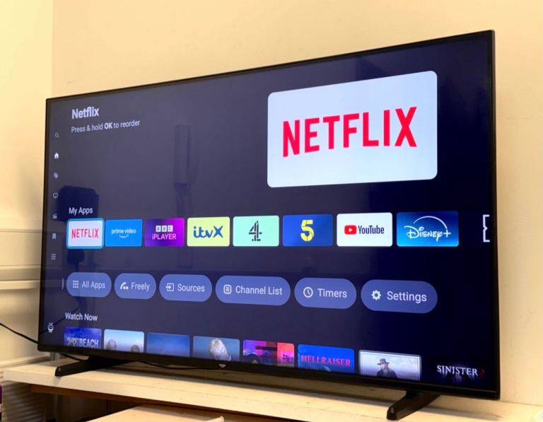 50” 4K Bush Smart WiFi   Ultra Hd led tv   Excellent condition 