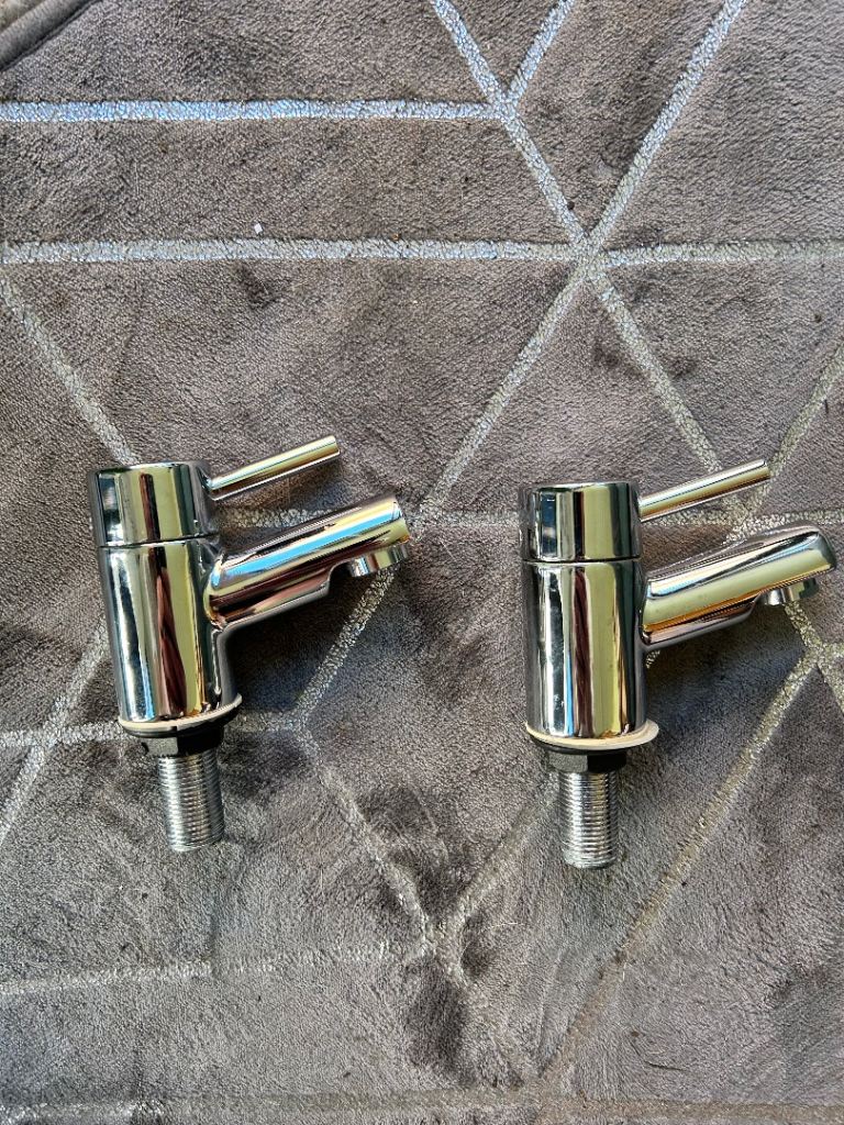 Bristan sink taps - chrome