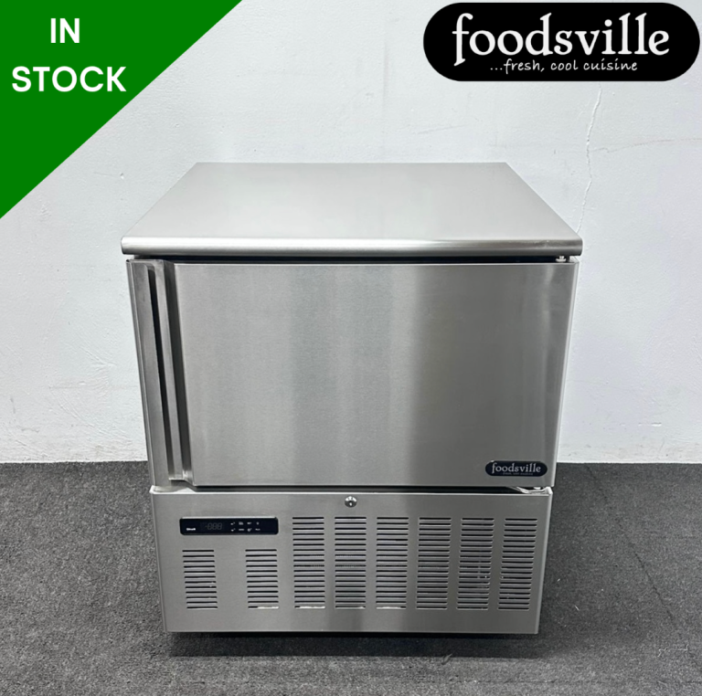 PAY OVER 9 MONTHS, 3 YEARS WARRANTY! - NEW Foodsville 5 x Tray Blast Chiller & Freezer, On Wheels