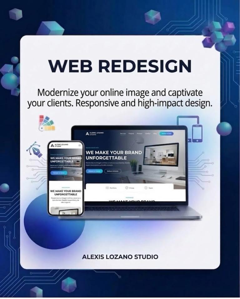 Web Redesign – Modernise Your Online Presence