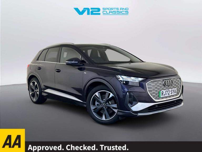 2022 Audi Q4 e-tron 150kW 40 82kWh S Line 5dr Auto ESTATE ELECTRIC Automatic