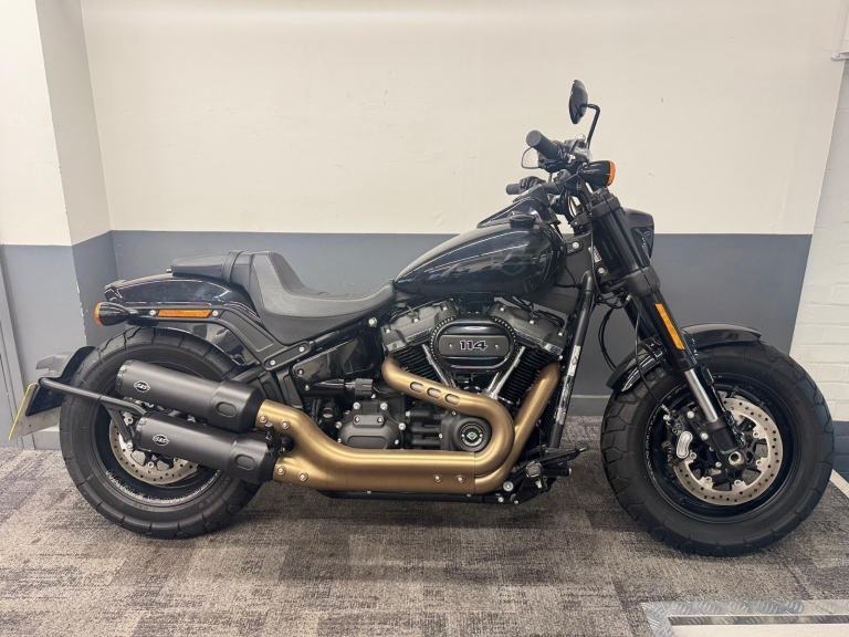 2019 HARLEY-DAVIDSONFAT BOB 114 1868 -- LOW MILES- PRIVATE REG FAT BOB-- FINANCE