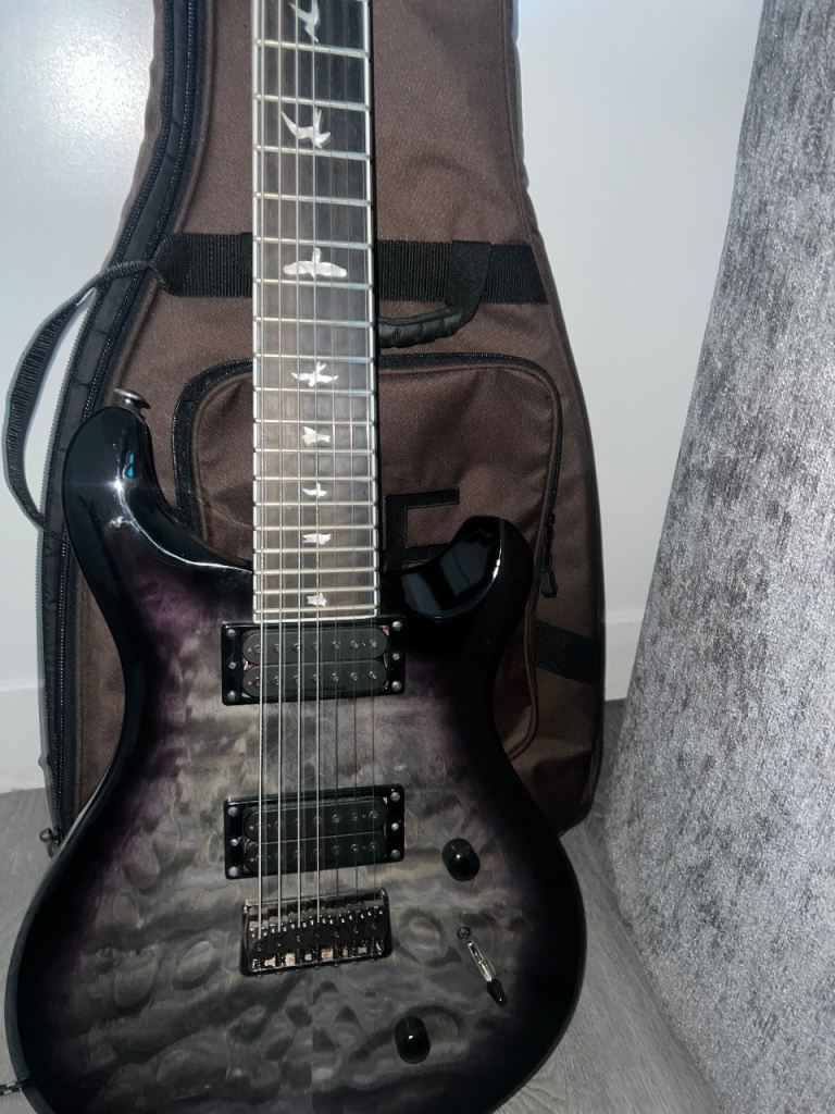 PRS SE MARK HOLOCOMB SVN 7 string electric guitar 