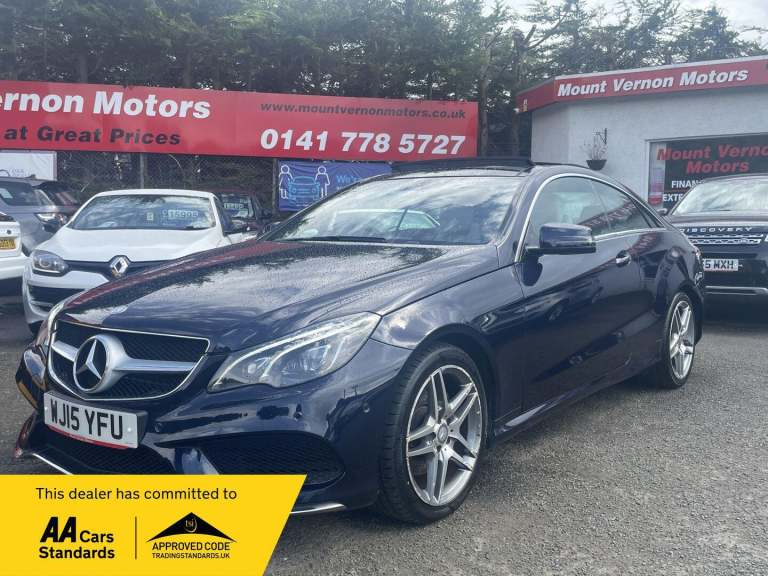 2015 Mercedes-Benz E Class 2.1 E220d BlueTEC AMG Line Coupe 2dr Diesel G-Tronic+ Euro 6 (s/s) (17...