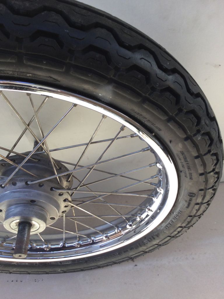 Triumph T140ES 750 Bonnieville 1978-1984 Set Of Wheels Front & Rear 